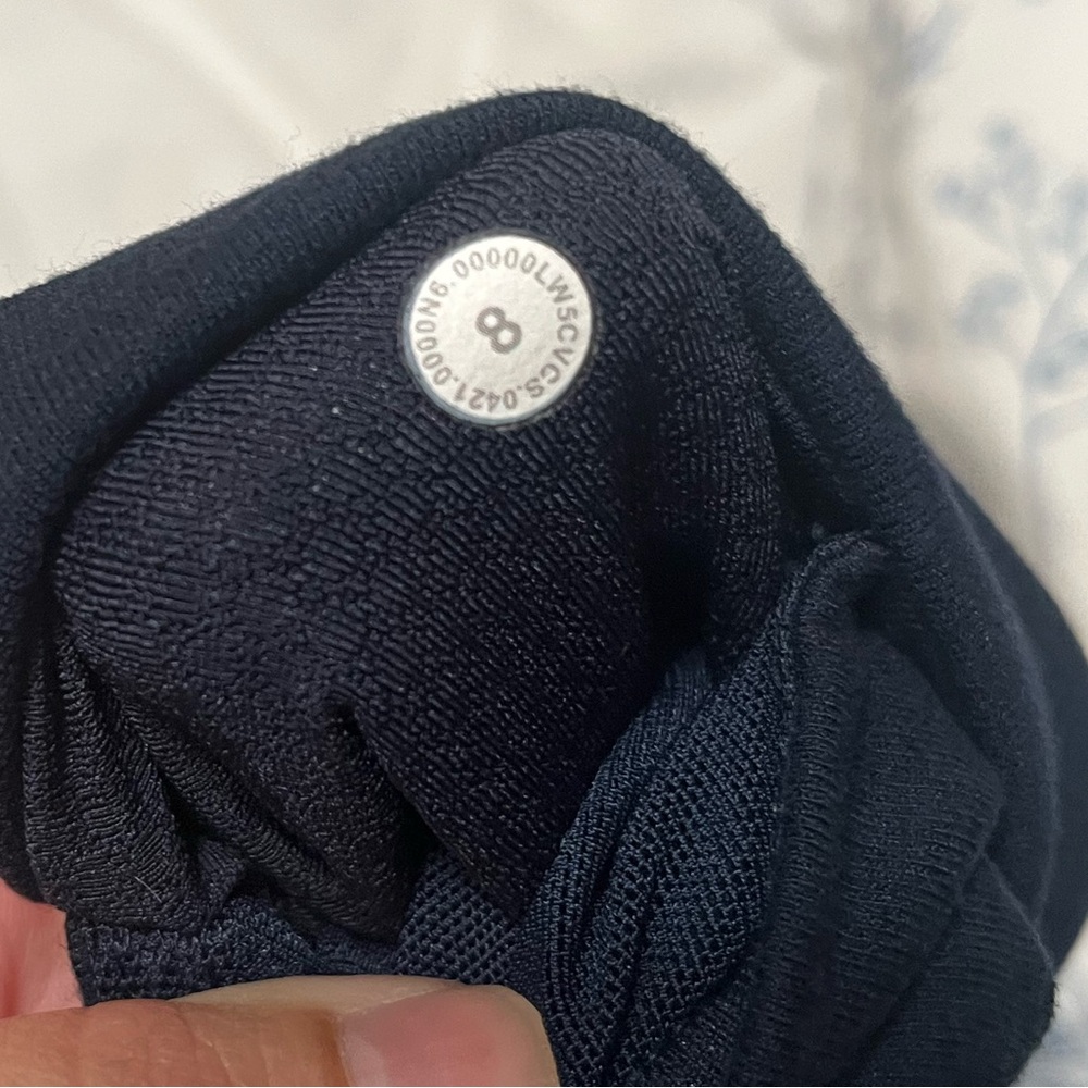 Lululemon Wunder Lounge Super High Rise Navy Tight 28” - Picture 6 of 10